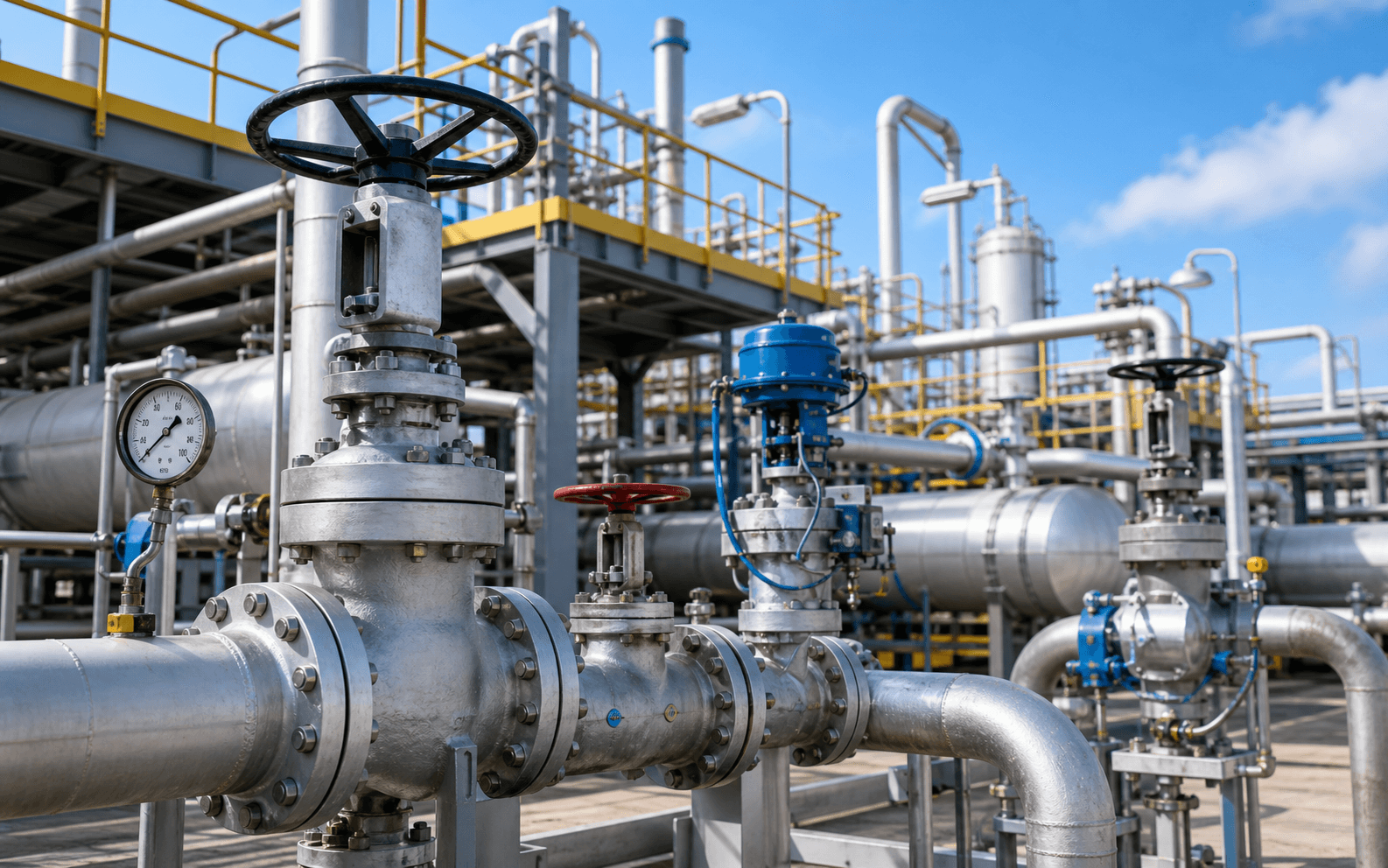 Oil & gas industry served by SNG Services